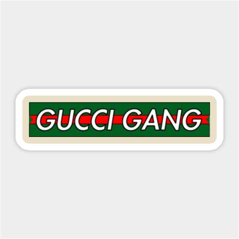 gucci bag sticker|Gucci gang stickers.